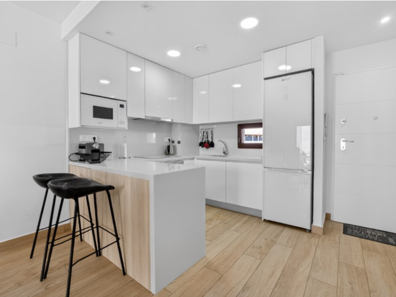 Garden in penthouse for sale in Torrevieja