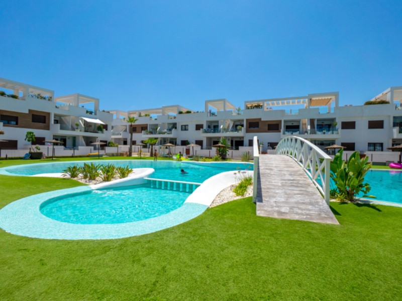 Terrace in penthouse for sale in Torrevieja