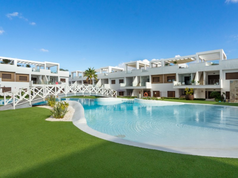 Master bedroom in penthouse for sale in Torrevieja