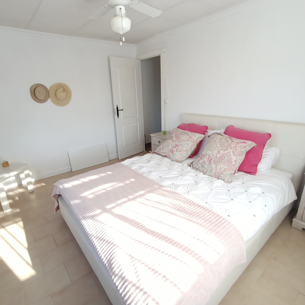 Pool area in villa for sale in Canadas De San Pedro