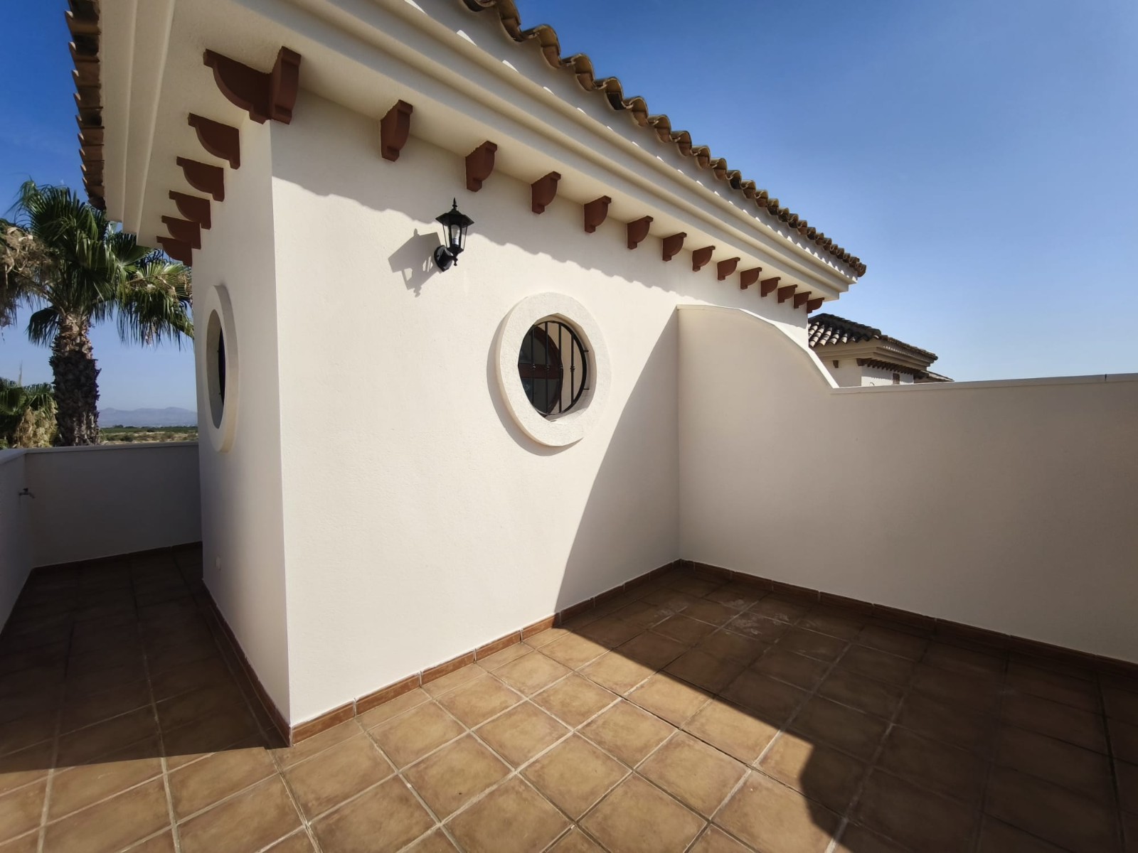 Dining area in bungalow for sale in La Finca Golf Resort