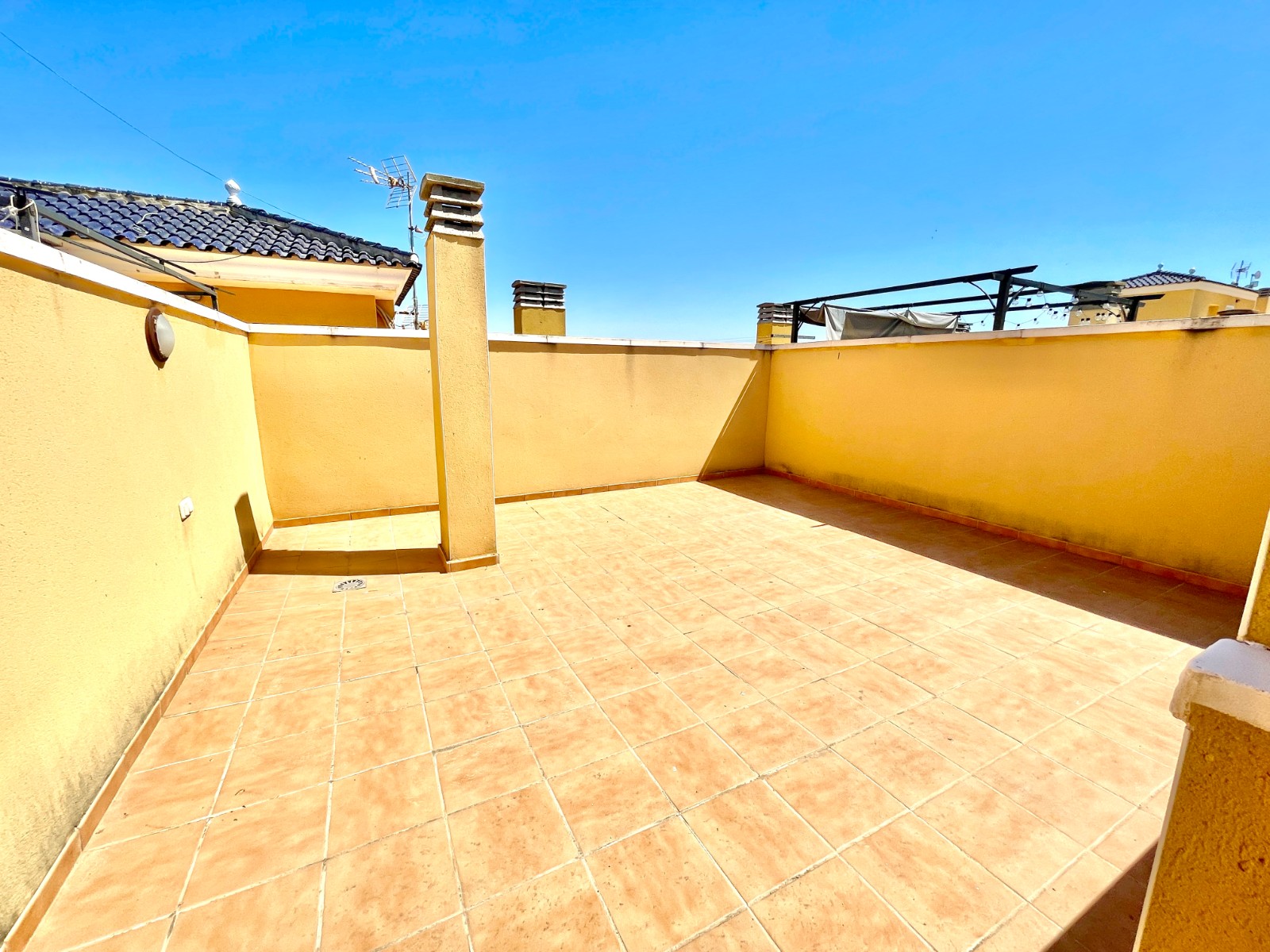 Terrace in penthouse for sale in Algorfa