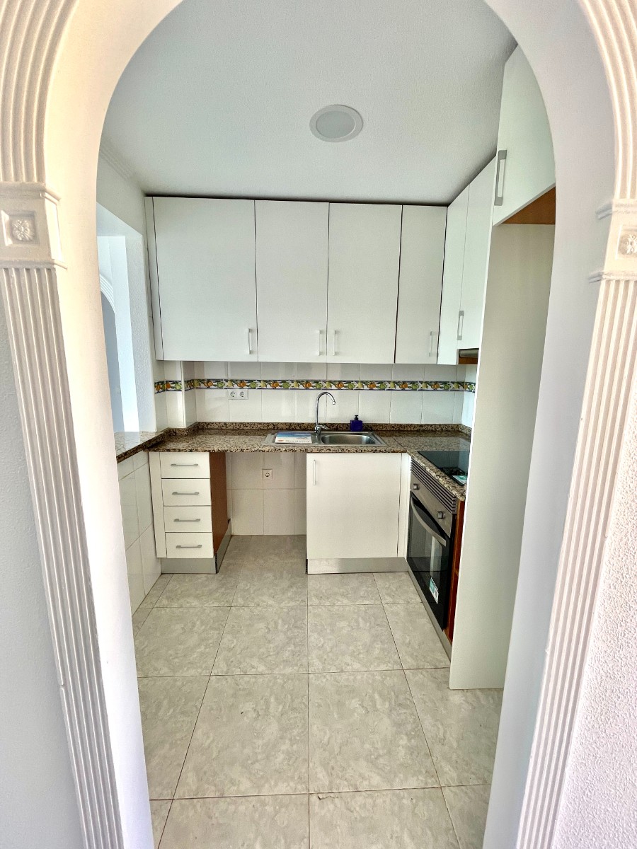 Dining area in penthouse for sale in Algorfa