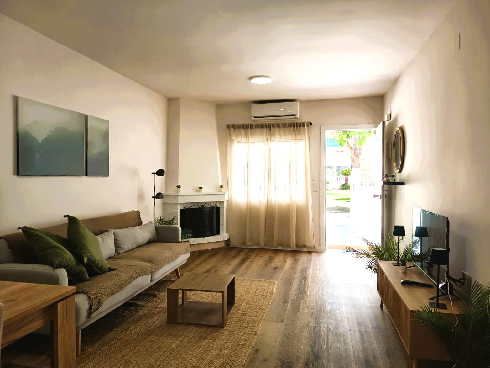 Terrace in bungalow for sale in Orihuela Costa
