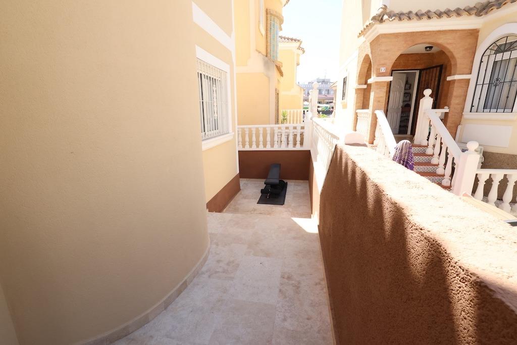 Terrace in villa for sale in Orihuela Costa