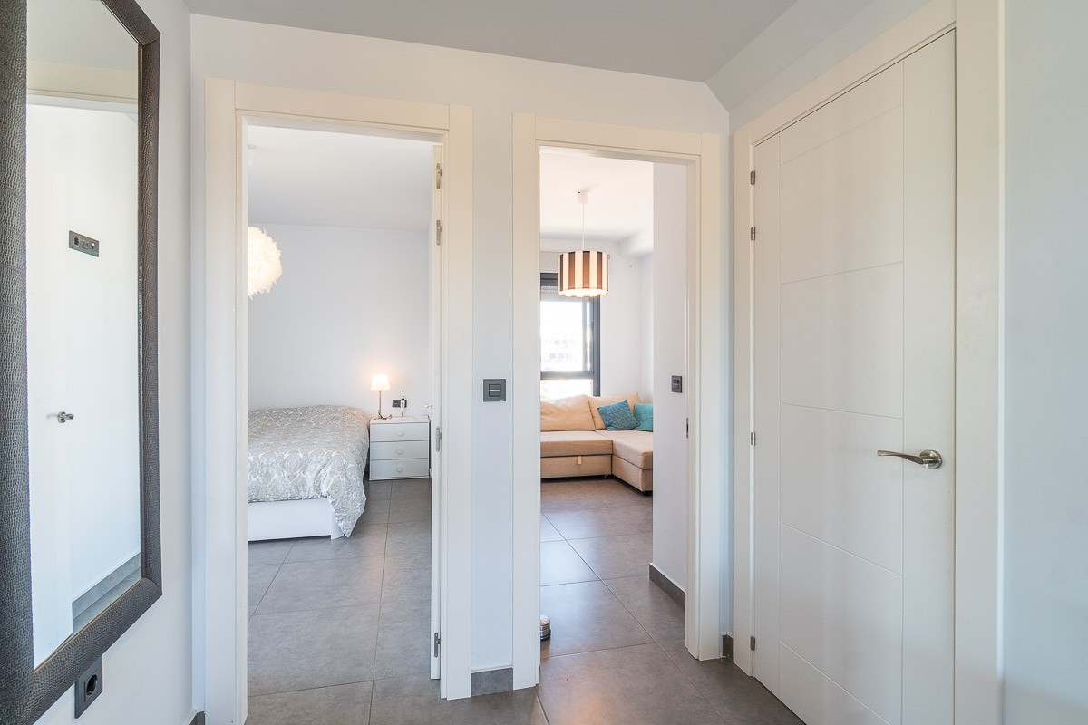 Master bedroom in penthouse for sale in Villamartin
