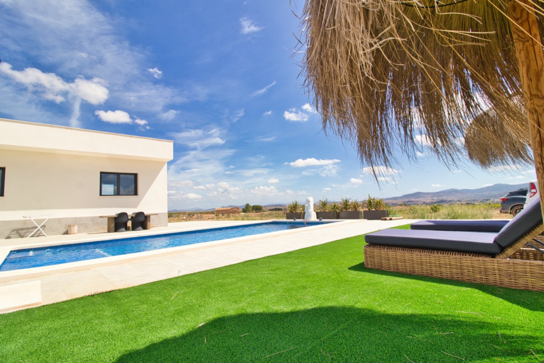 Exterior view in villa for sale in Pinoso