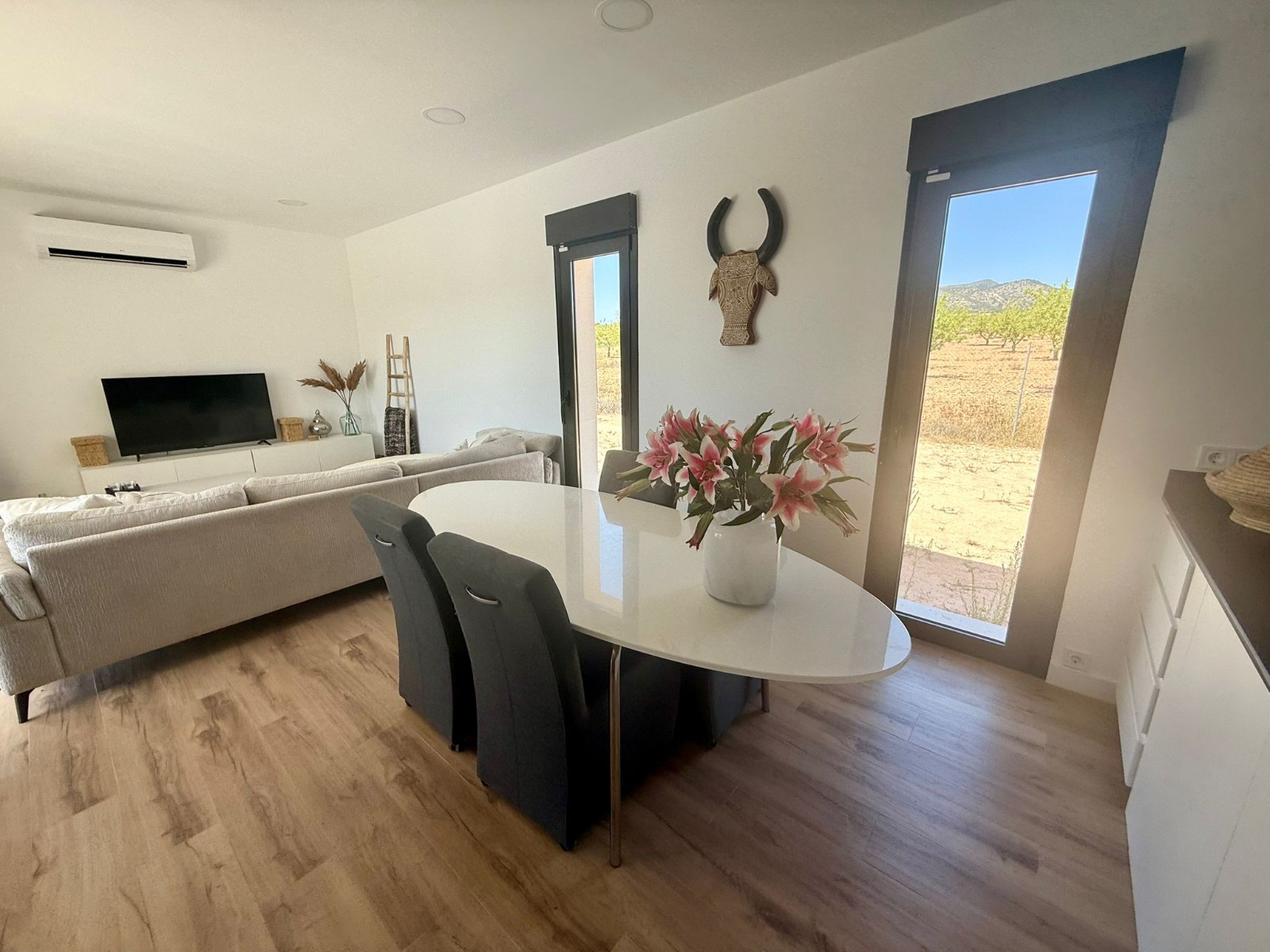 Exterior view in villa for sale in Pinoso