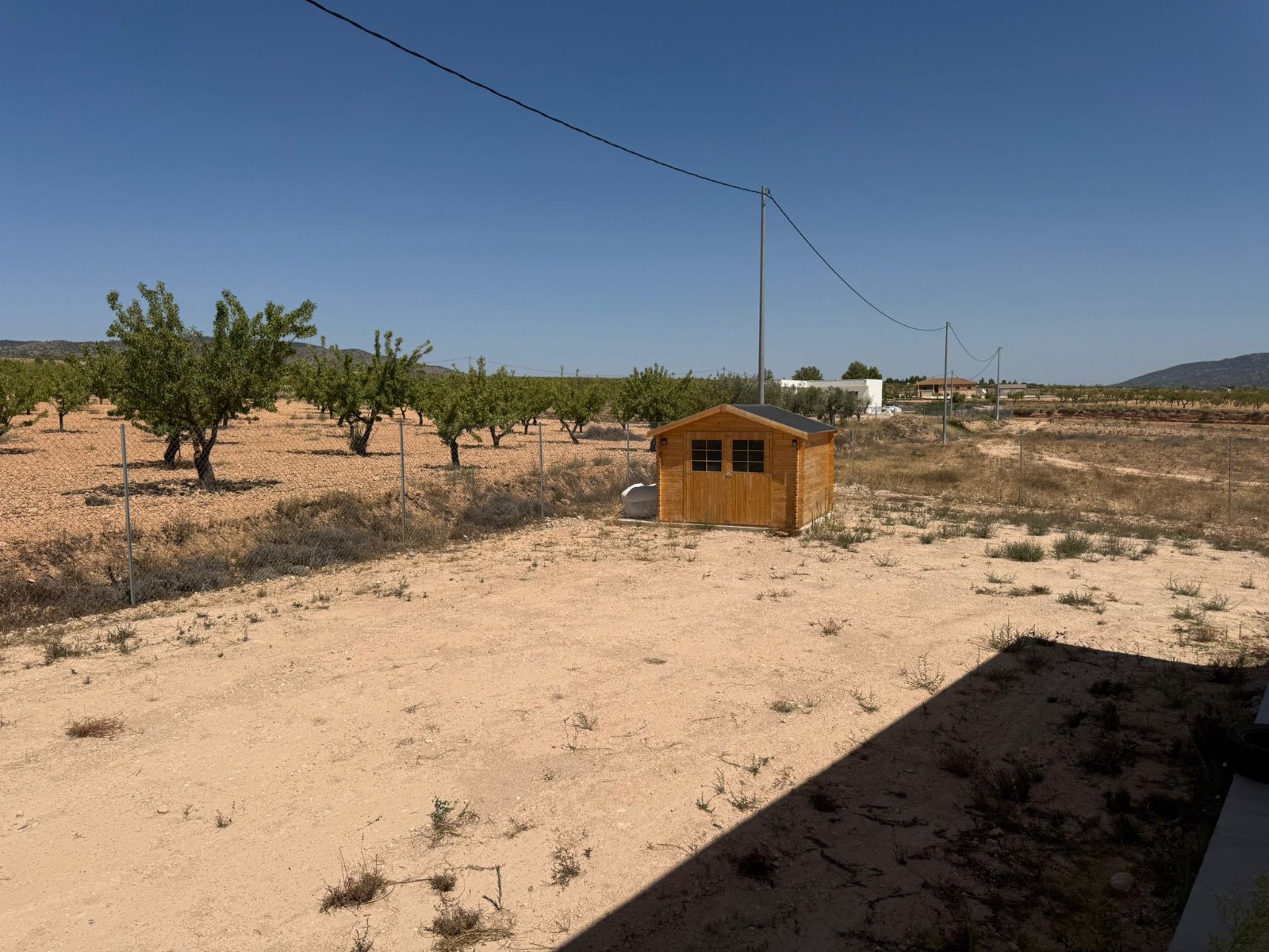 Master bedroom in villa for sale in Pinoso
