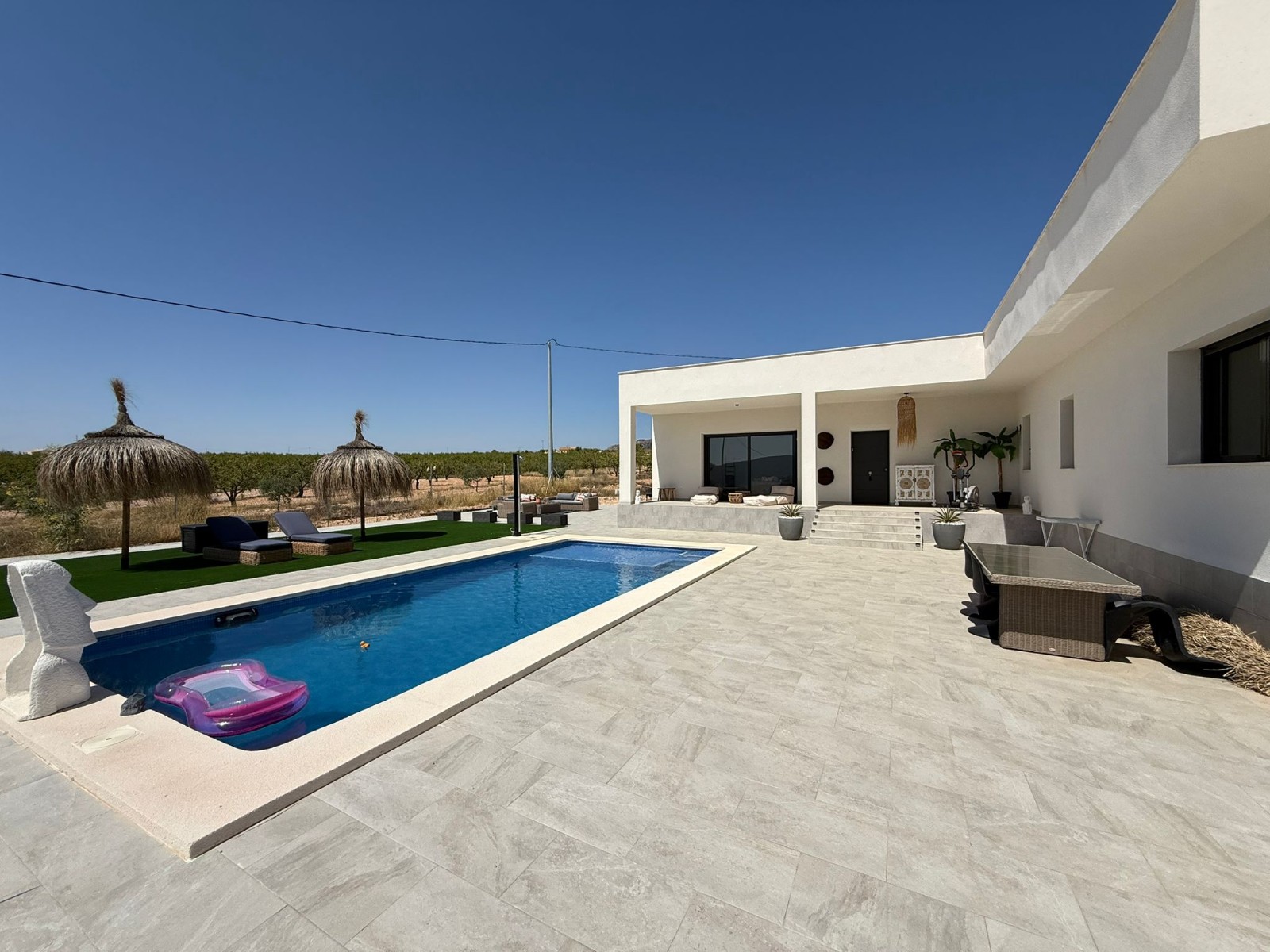 Exterior view in villa for sale in Pinoso