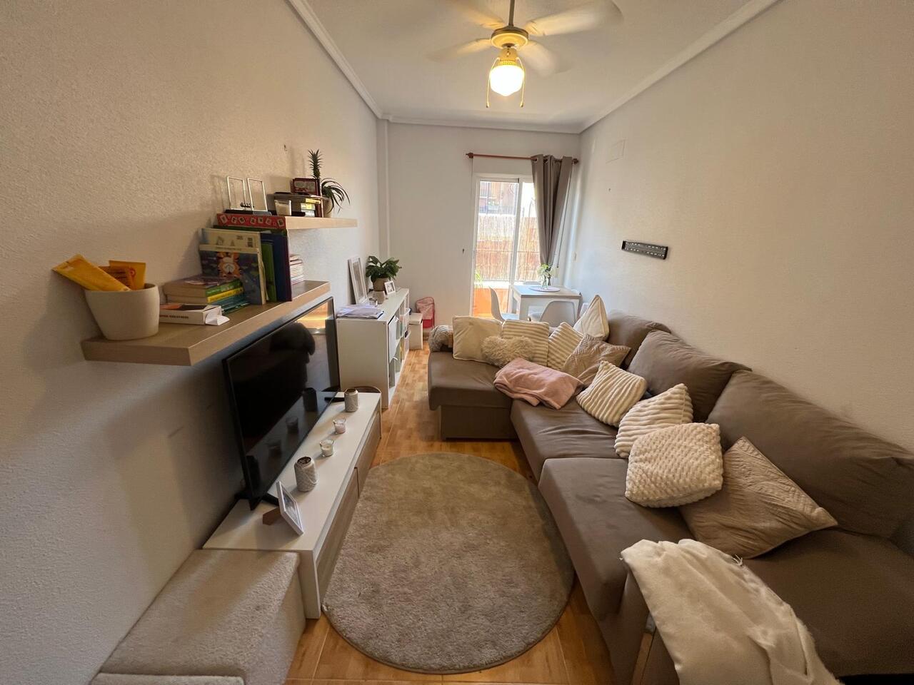 Pool area in apartment for sale in San Miguel de Salinas