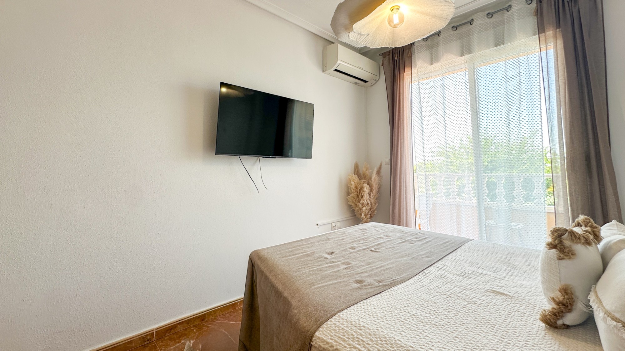 Pool area in apartment for sale in Guardamar del Segura