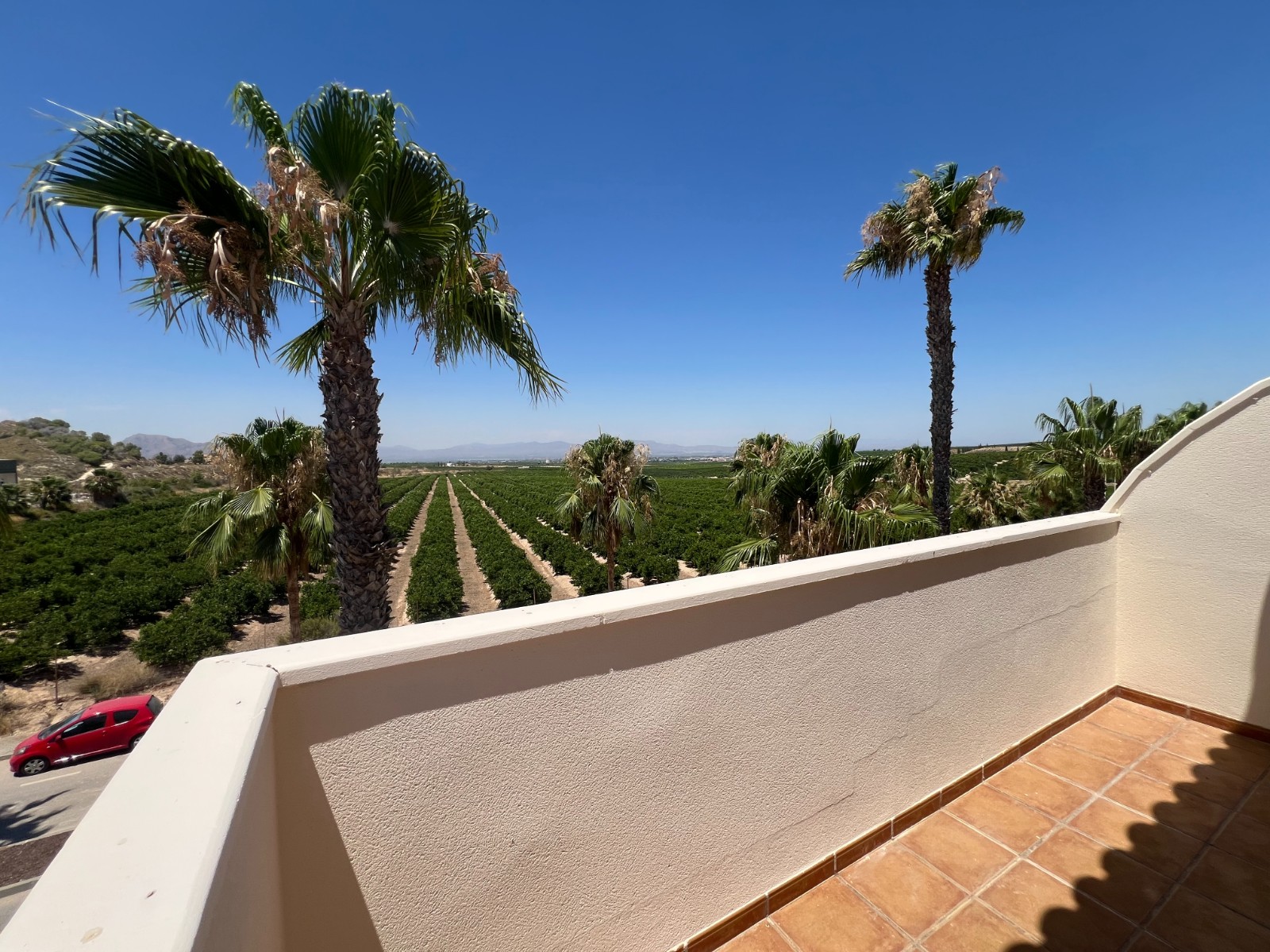 Master bedroom in villa for sale in Algorfa