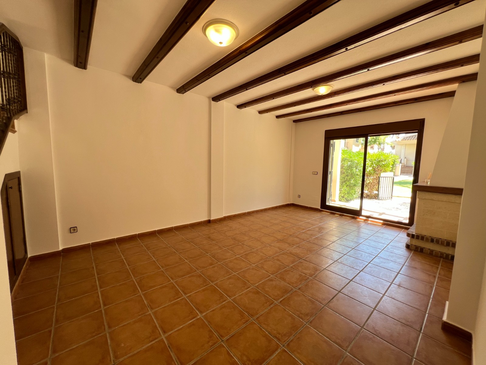 Pool area in villa for sale in Algorfa