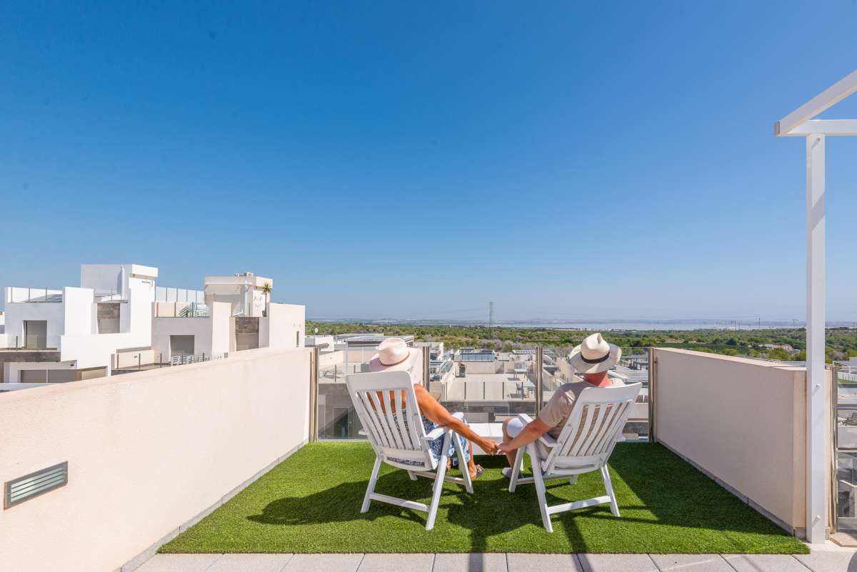 Living room in villa for sale in Orihuela Costa