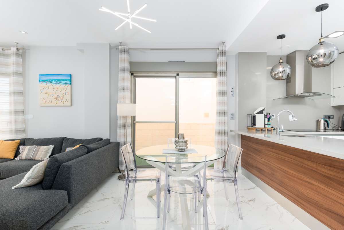 Garden in villa for sale in Orihuela Costa