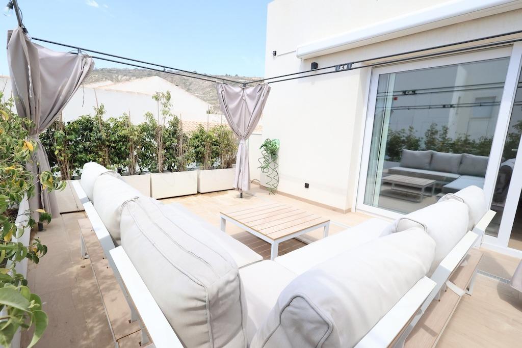 Exterior view in penthouse for sale in Algorfa
