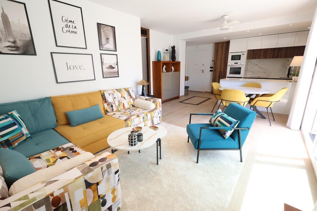 Pool area in penthouse for sale in Algorfa
