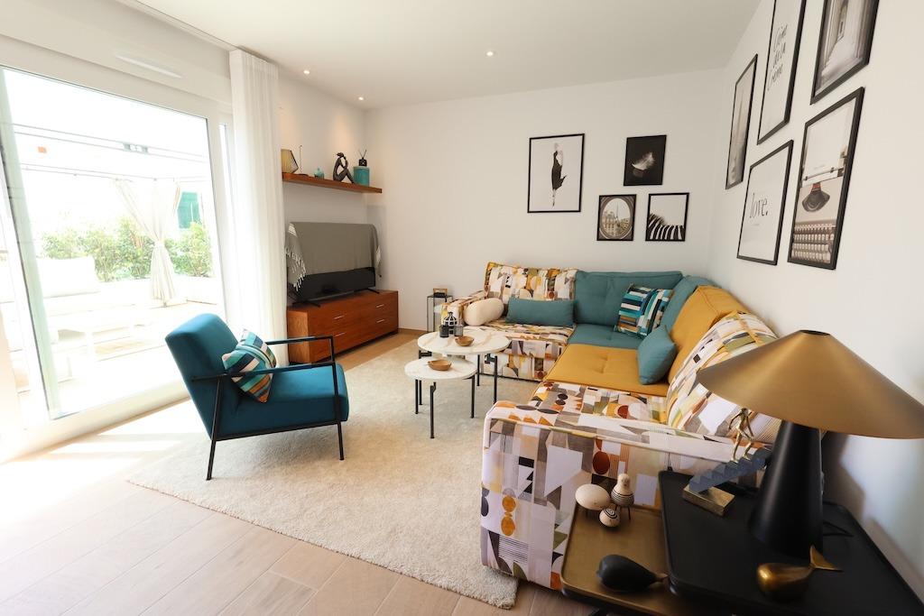 Garden in penthouse for sale in Algorfa