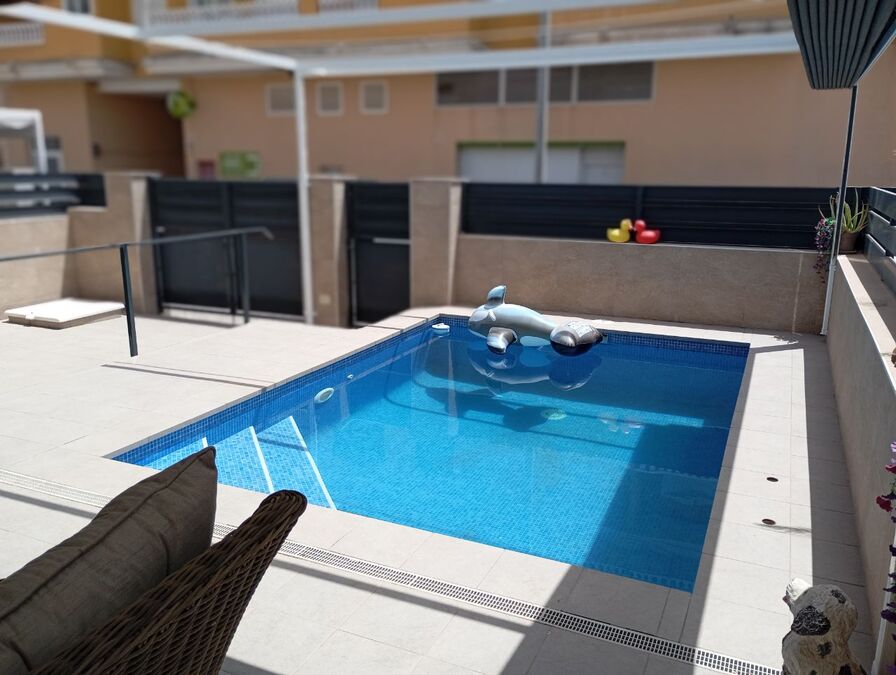 Living room in villa for sale in Formentera del Segura
