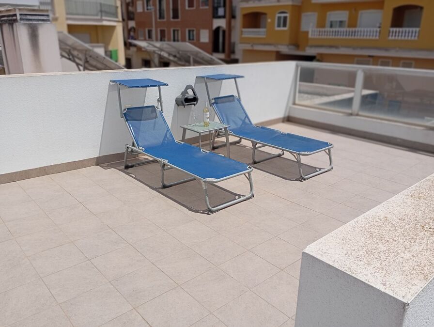 Terrace in villa for sale in Formentera del Segura