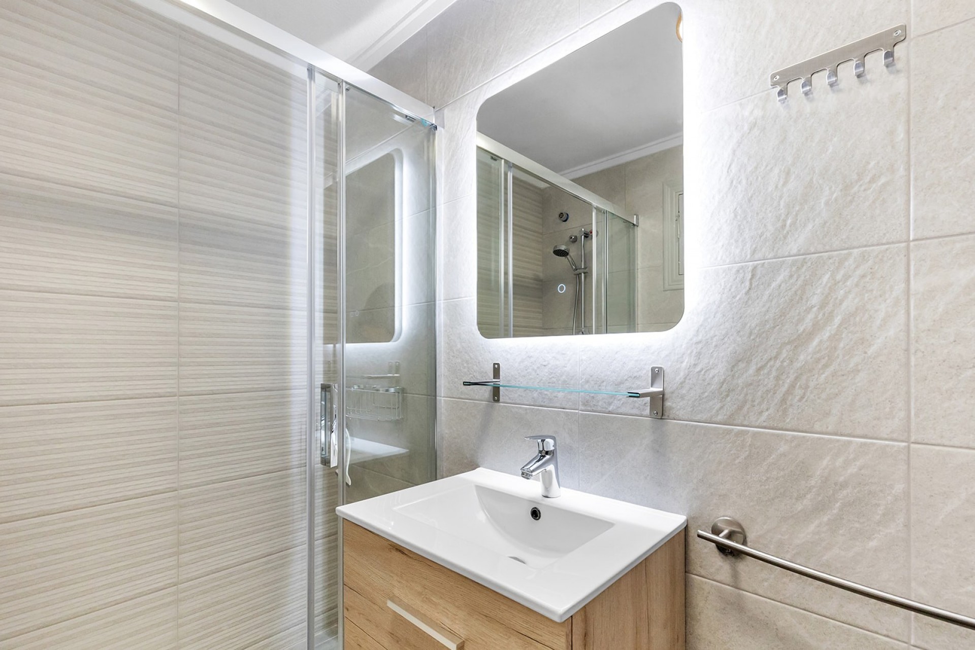 Master bedroom in apartment for sale in La Mata