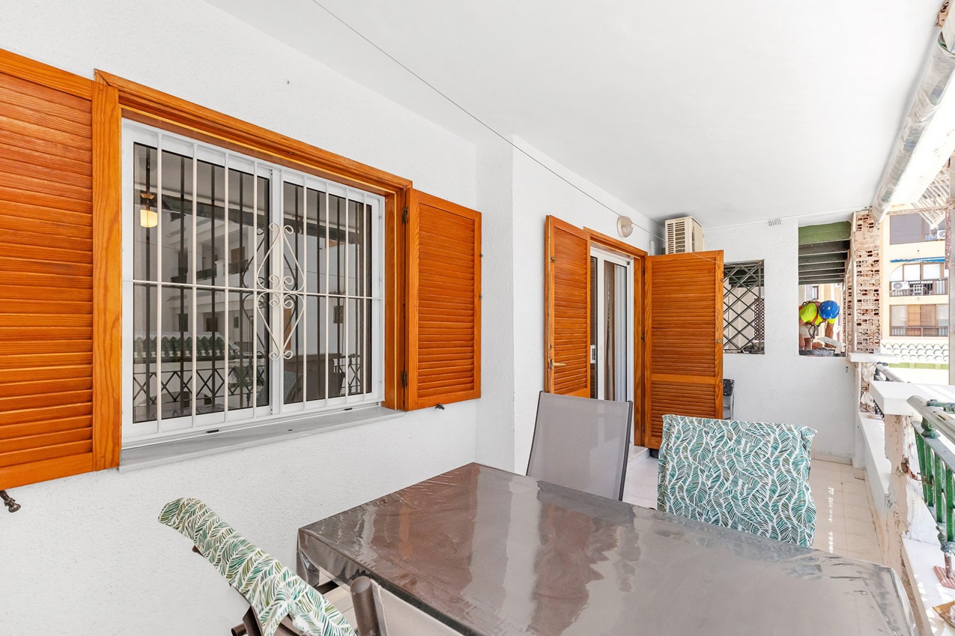 Pool area in apartment for sale in La Mata