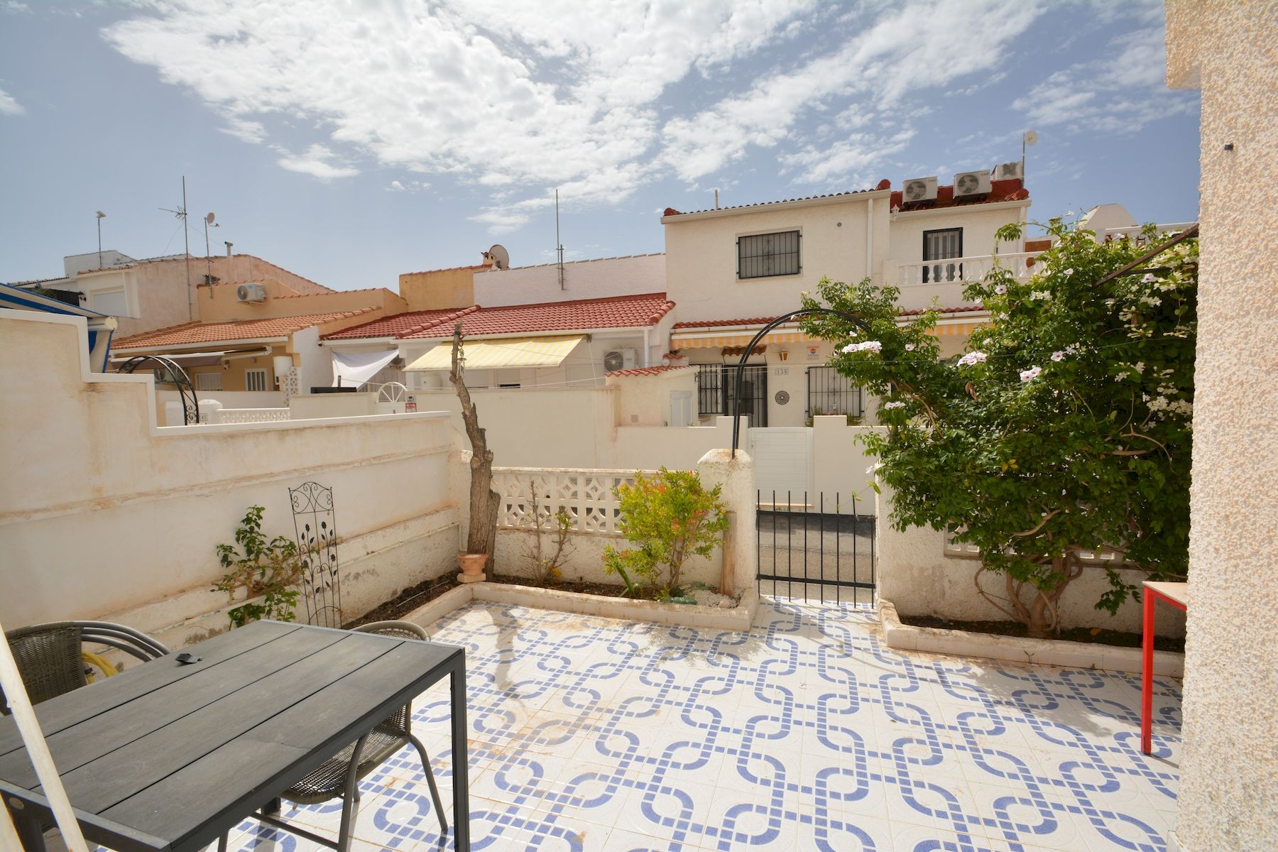 Pool area in terraced for sale in Torrevieja