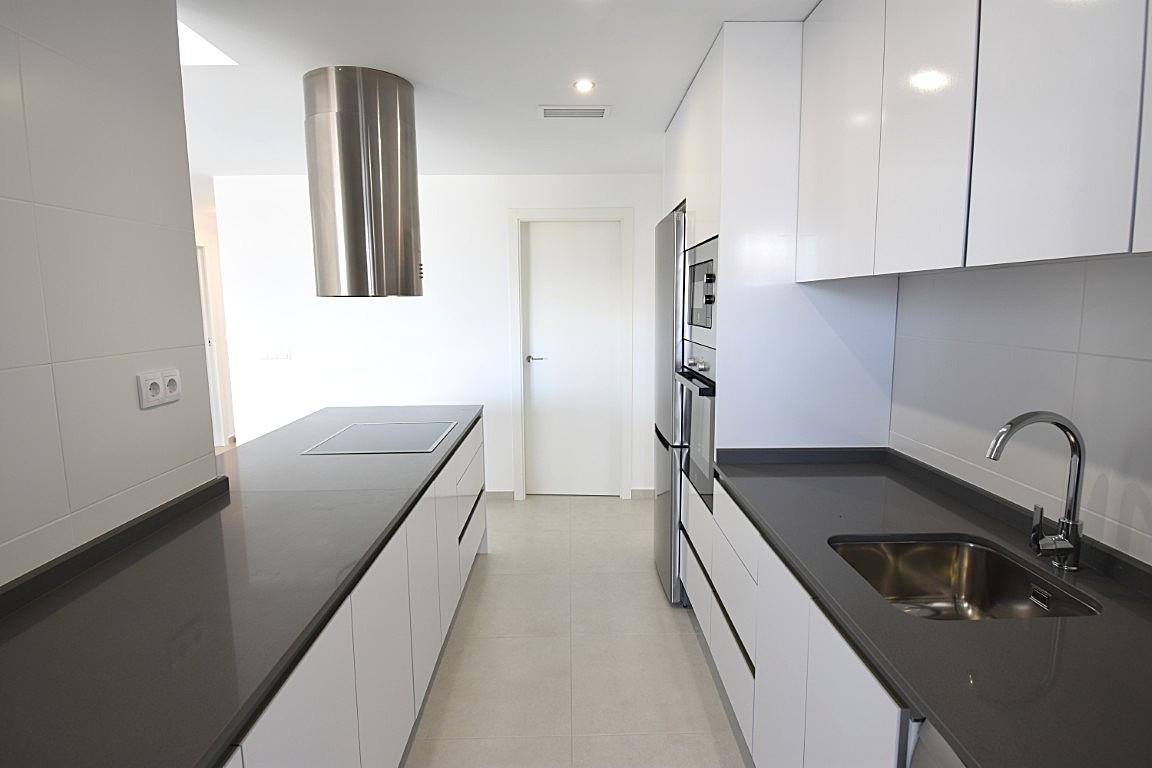 Pool area in apartment for sale in Villamartin
