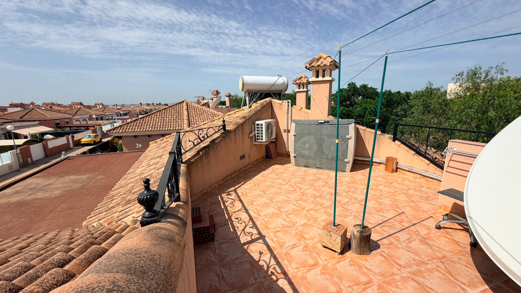 Terrace in villa for sale in Los Montesinos