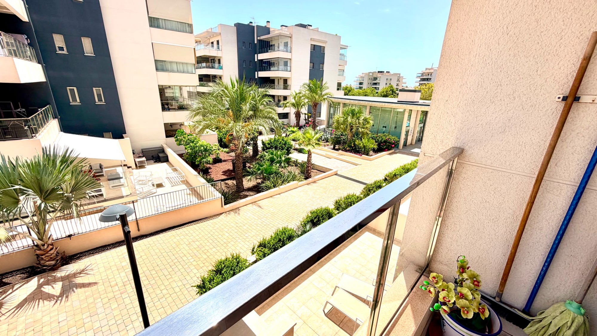 Master bedroom in apartment for sale in Orihuela Costa