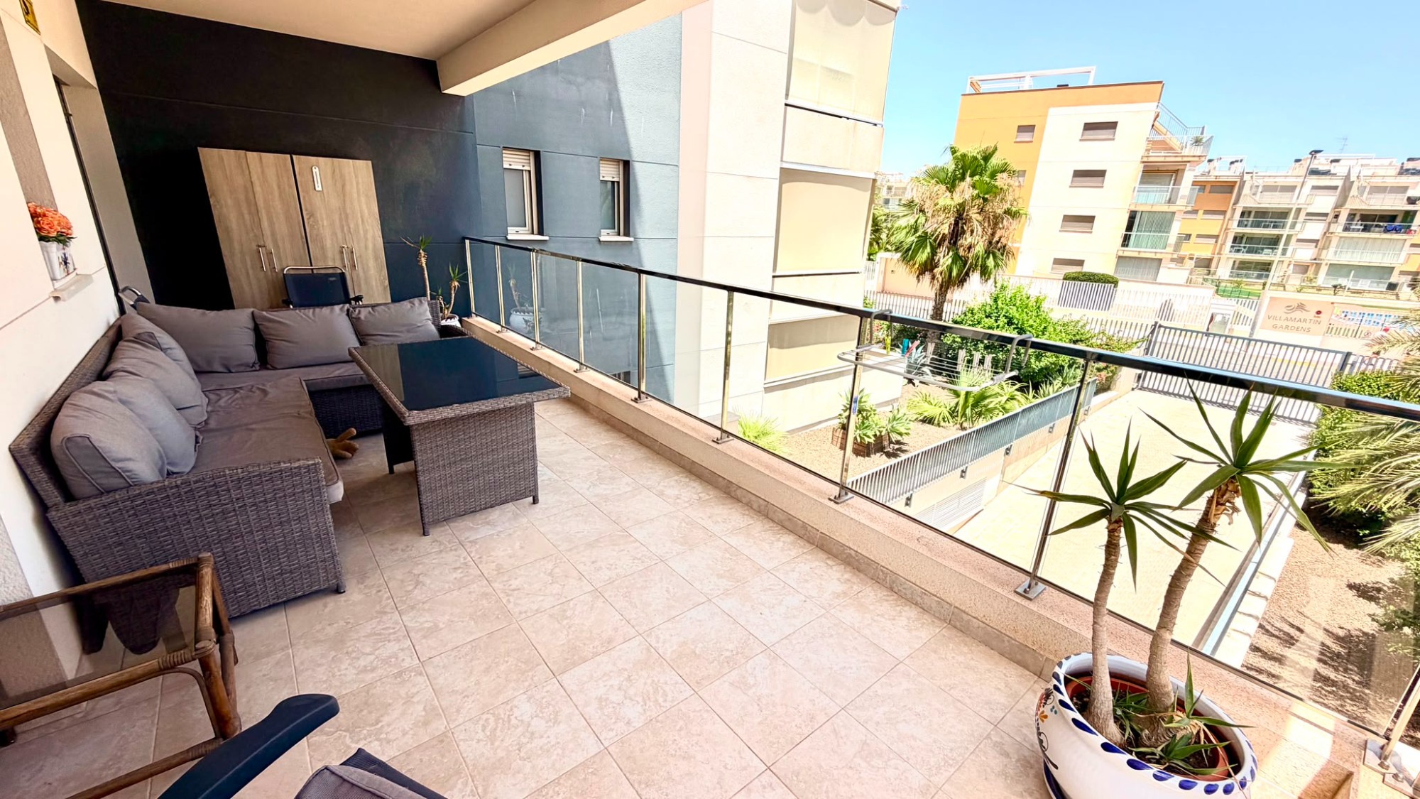 Terrace in apartment for sale in Orihuela Costa