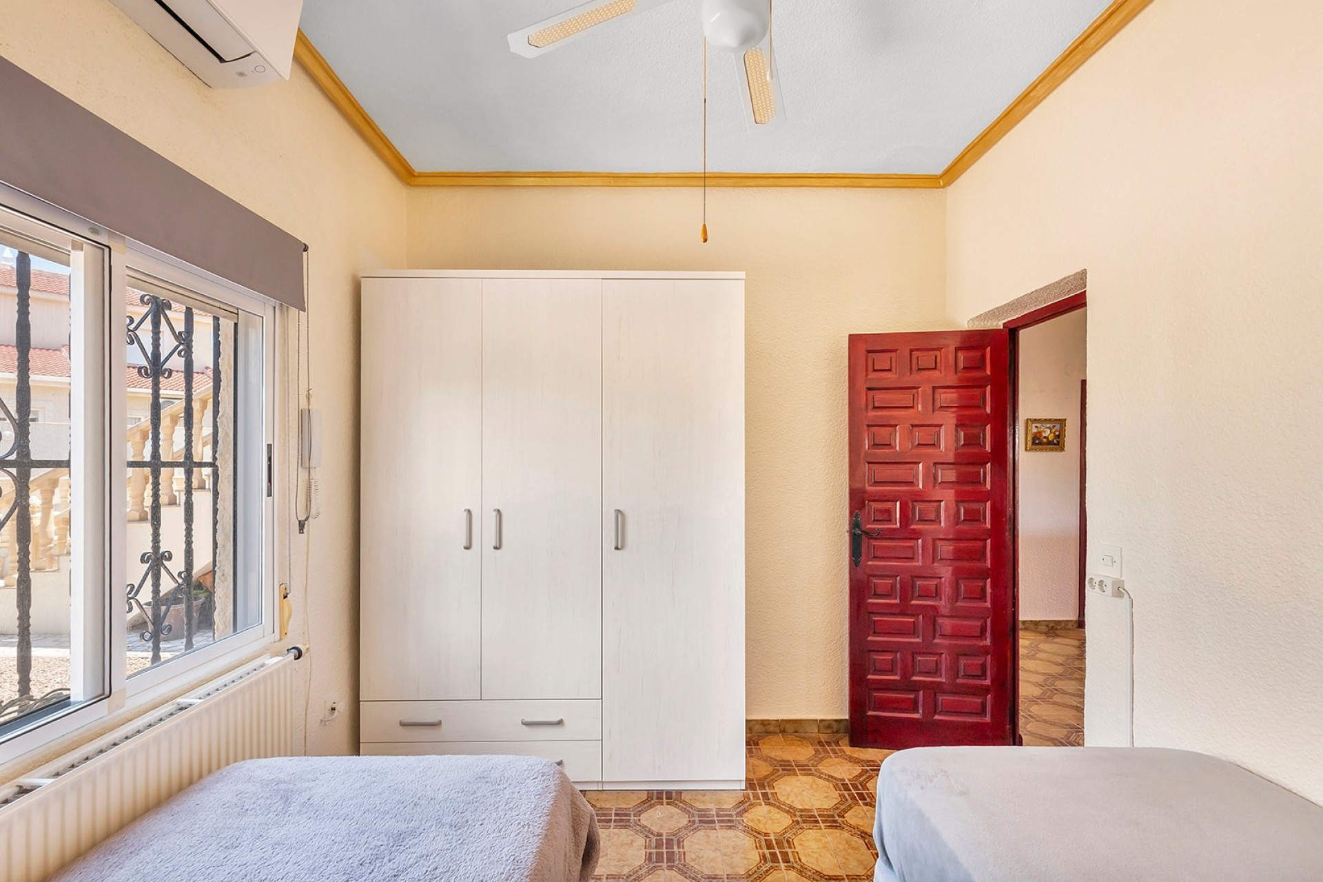 Master bedroom in villa for sale in Ciudad Quesada