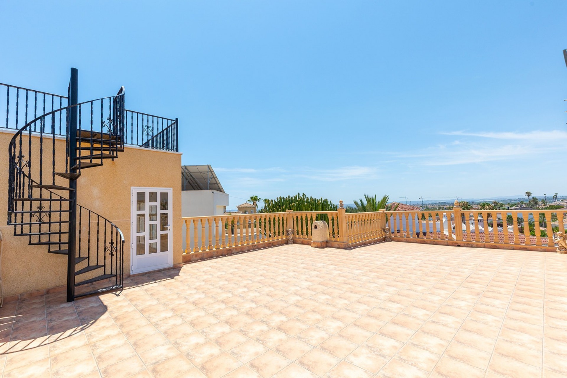 Master bedroom in villa for sale in Ciudad Quesada