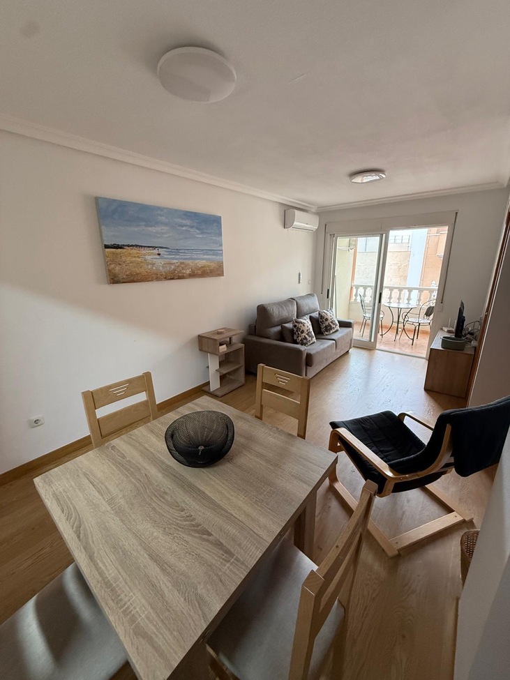 Pool area in apartment for sale in Torrevieja