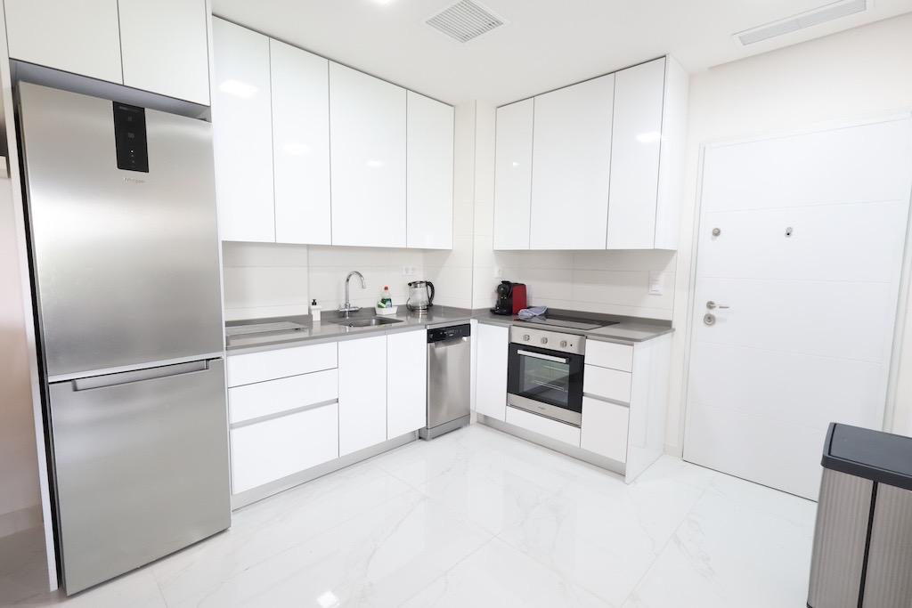 Pool area in apartment for sale in Orihuela Costa
