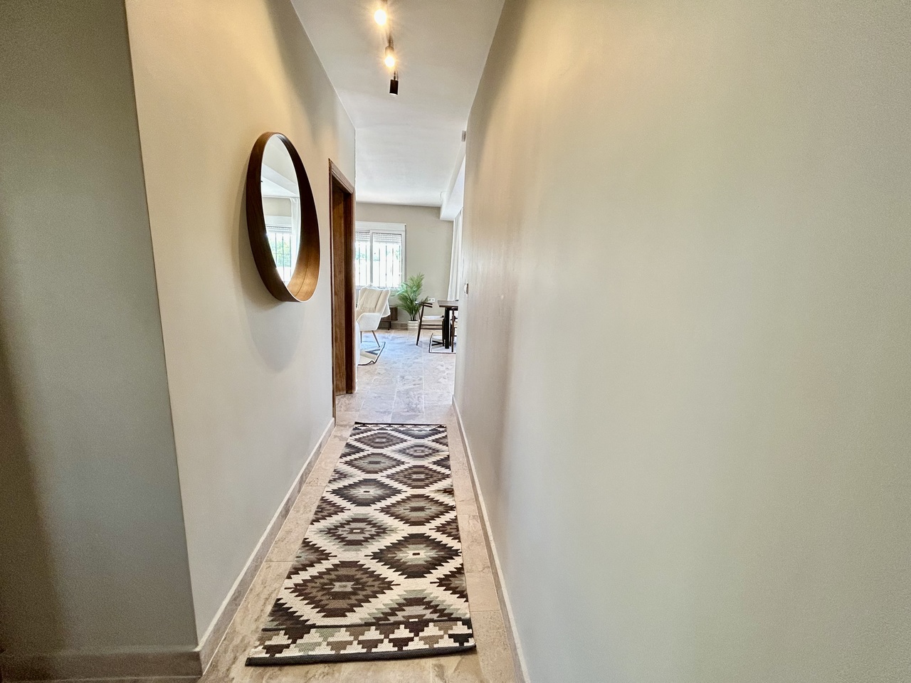 Pool area in villa for sale in La Zenia