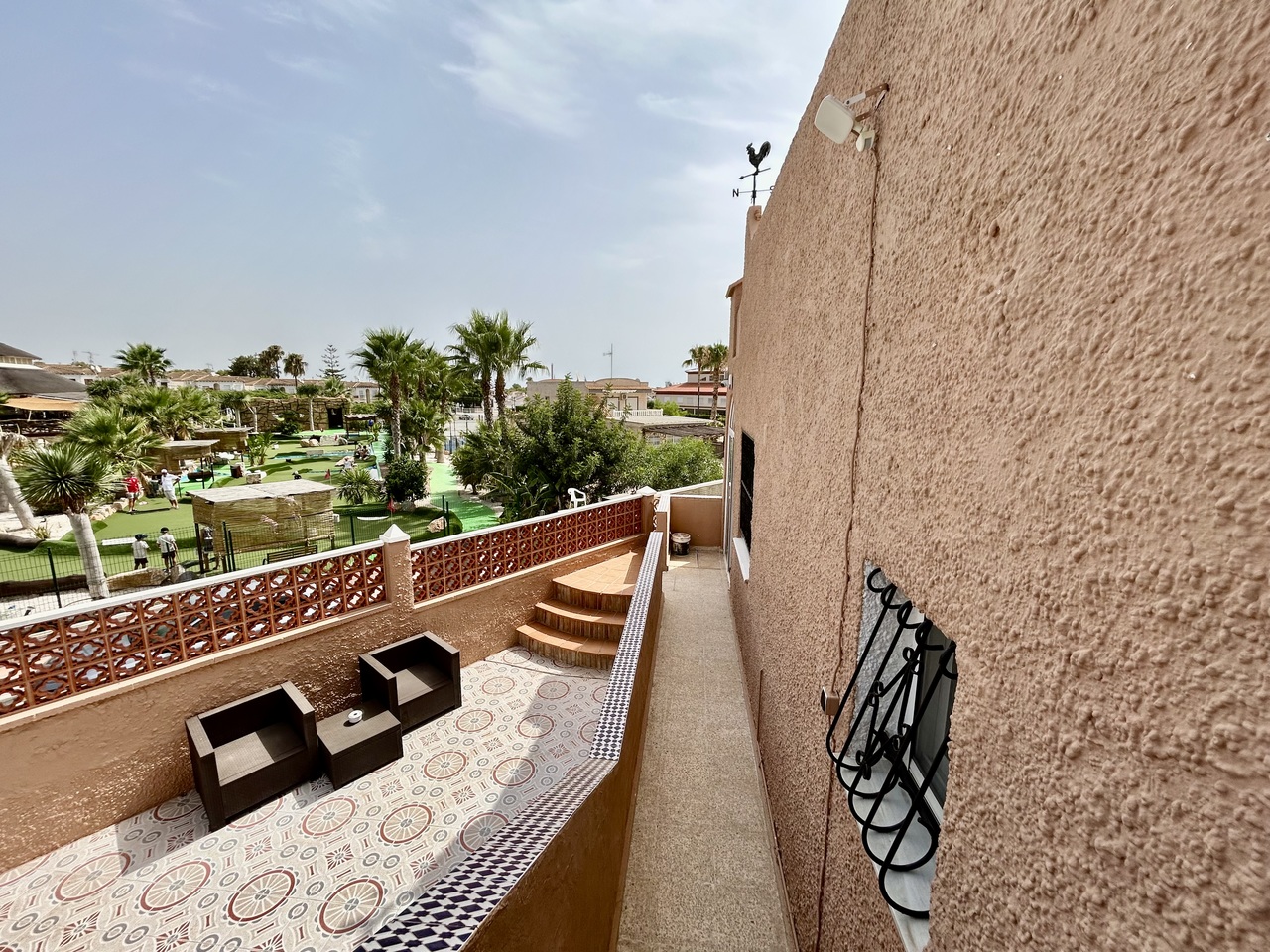 Garden in bungalow for sale in Villamartin
