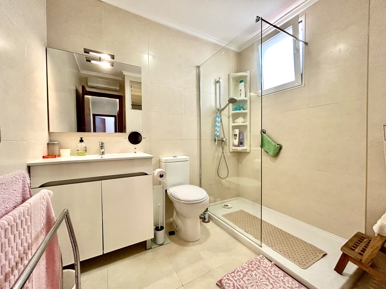 Pool area in apartment for sale in Punta Prima