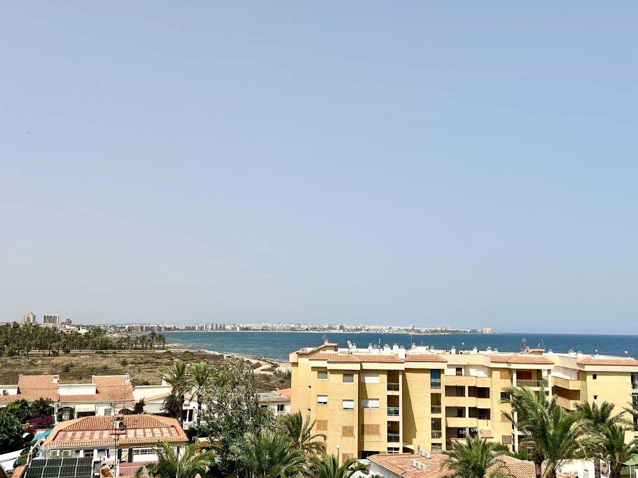 Terrace in apartment for sale in Punta Prima