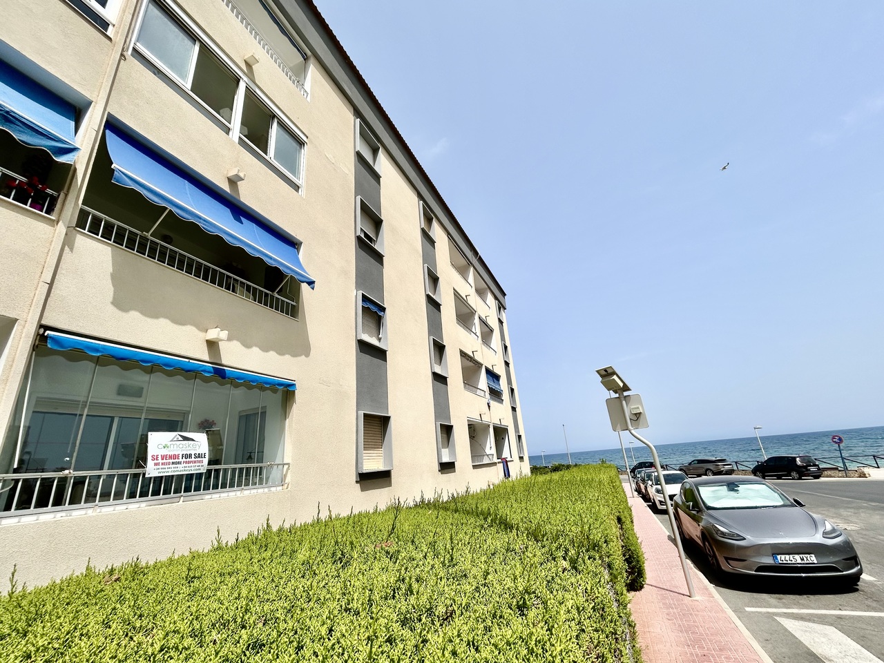 Garden in apartment for sale in Punta Prima