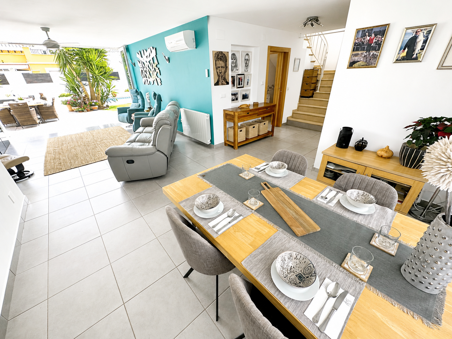 Terrace in villa for sale in Mar Menor Golf Resort