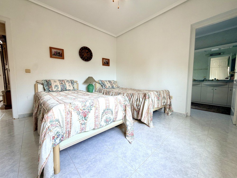 Pool area in villa for sale in Ciudad Quesada