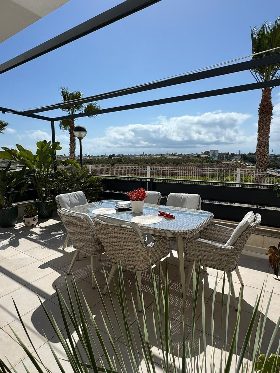 Terrace in duplex for sale in Orihuela Costa