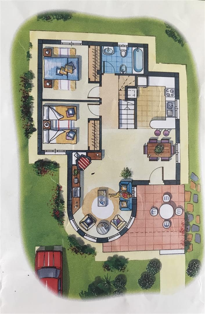 Terrace in villa for sale in Sucina
