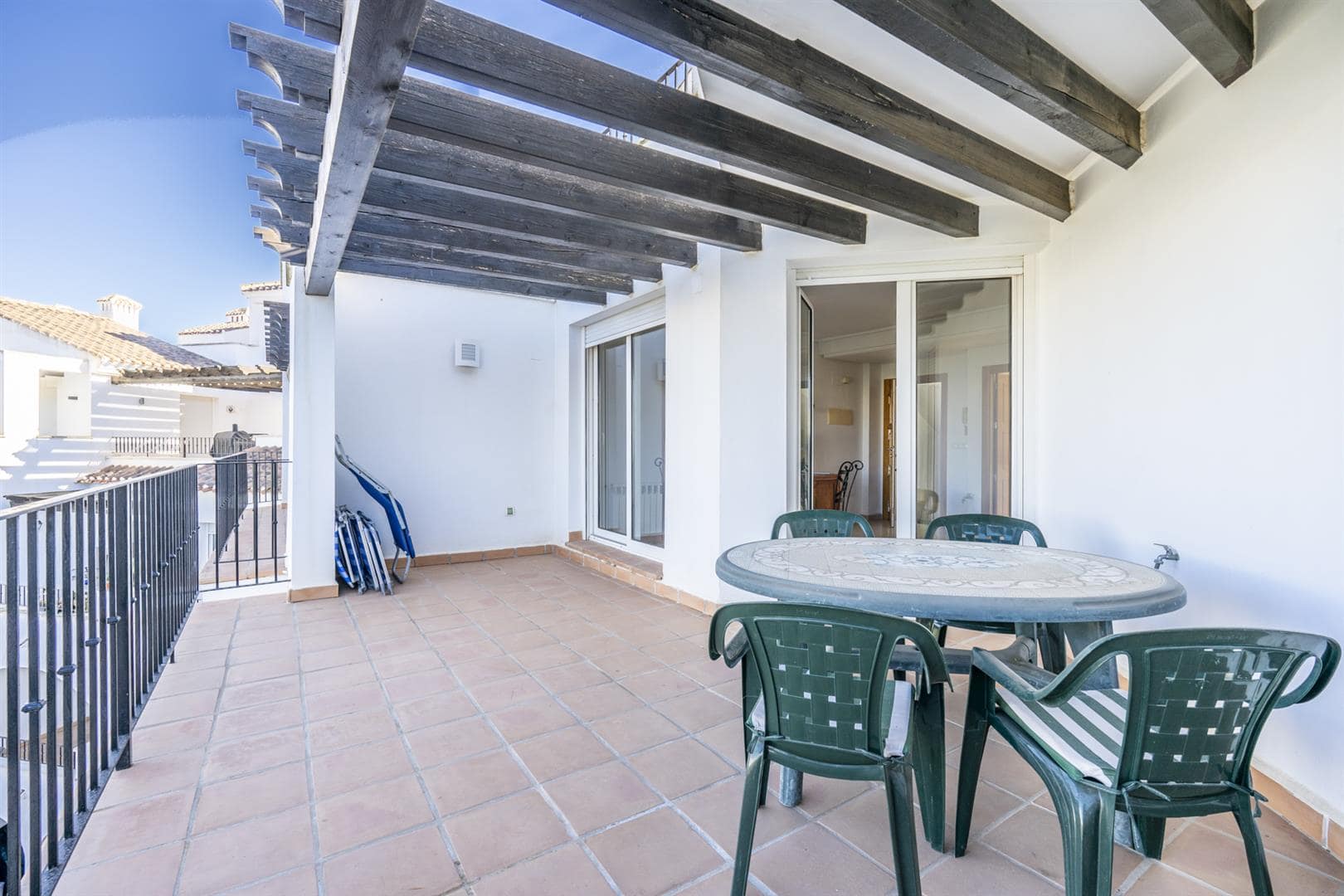 Master bedroom in apartment for sale in La Torre Golf Resort