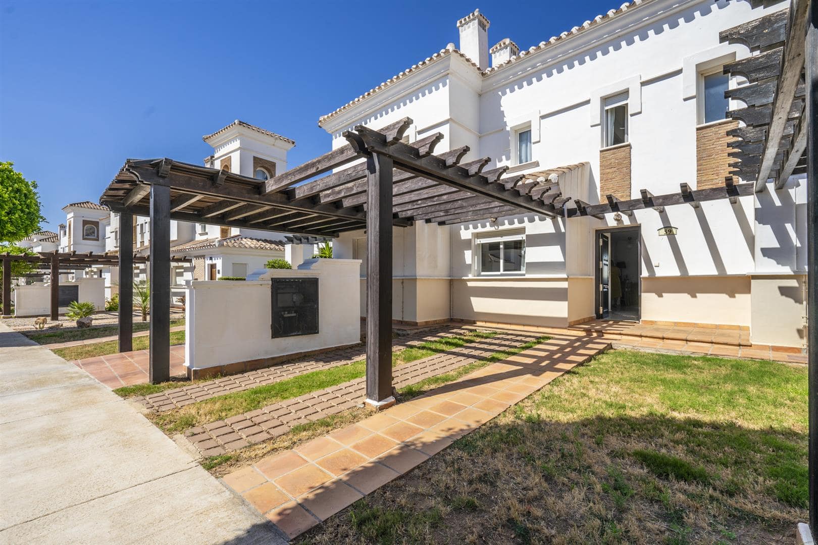 Garden in terraced for sale in La Torre Golf Resort