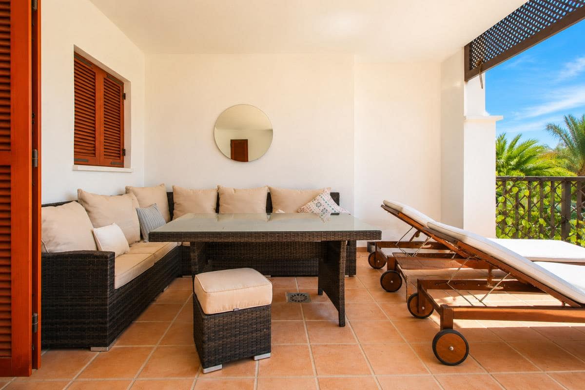 Garden in apartment for sale in El Valle Golf Resort