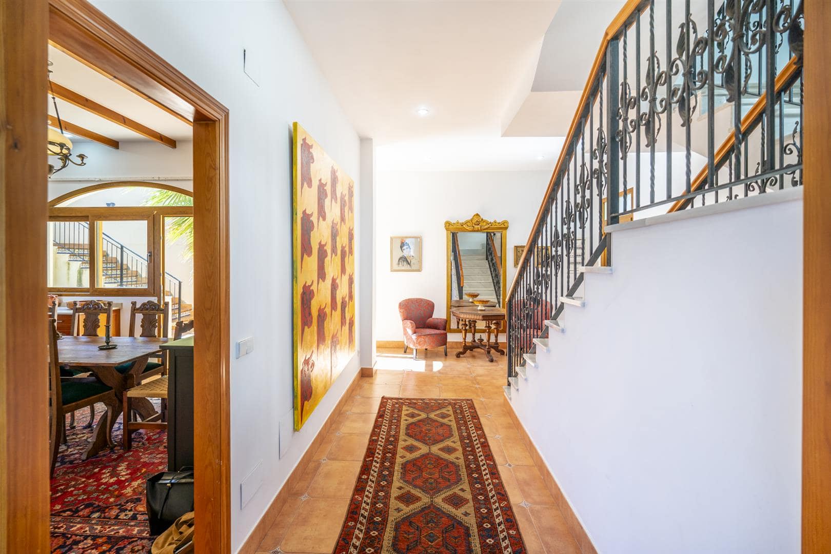 Living room in villa for sale in Cabo de Palos