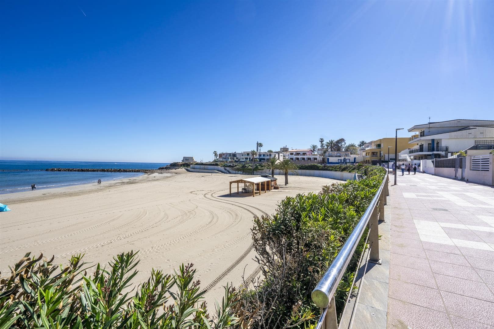 Terrace in villa for sale in Cabo de Palos